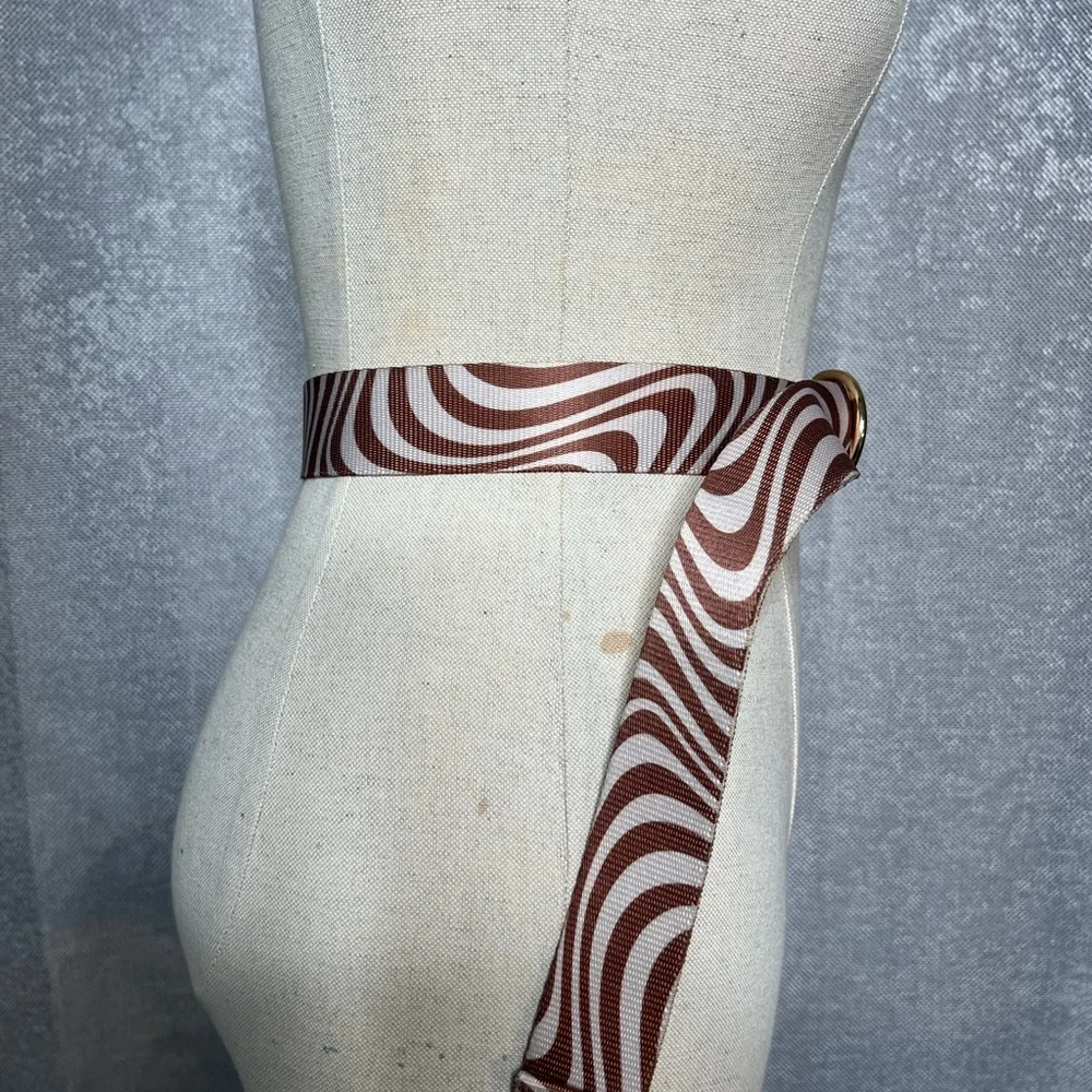 Target‎ Brown and Cream Swirl Belt